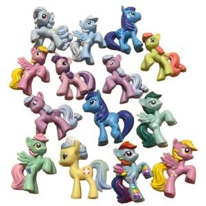 $15/w/purchase 5 pack‎ My little pony figurines 5 pieces kids toys mystery box